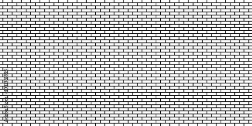 Vector brick wall seamless patterns set. Brick wall seamless of brick laying pattern flat art style. vector illustration. 