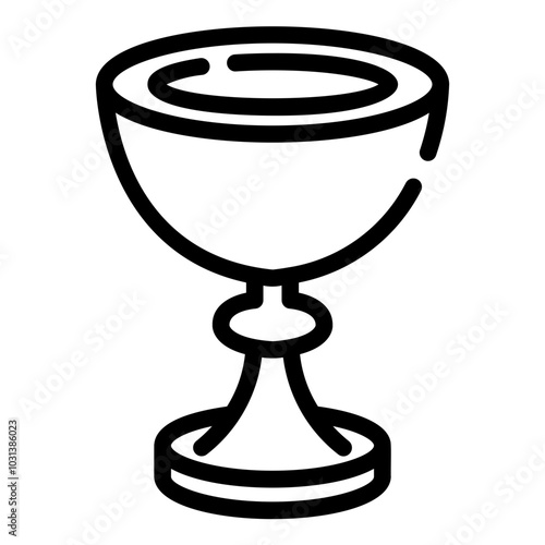 goblet Line Icon