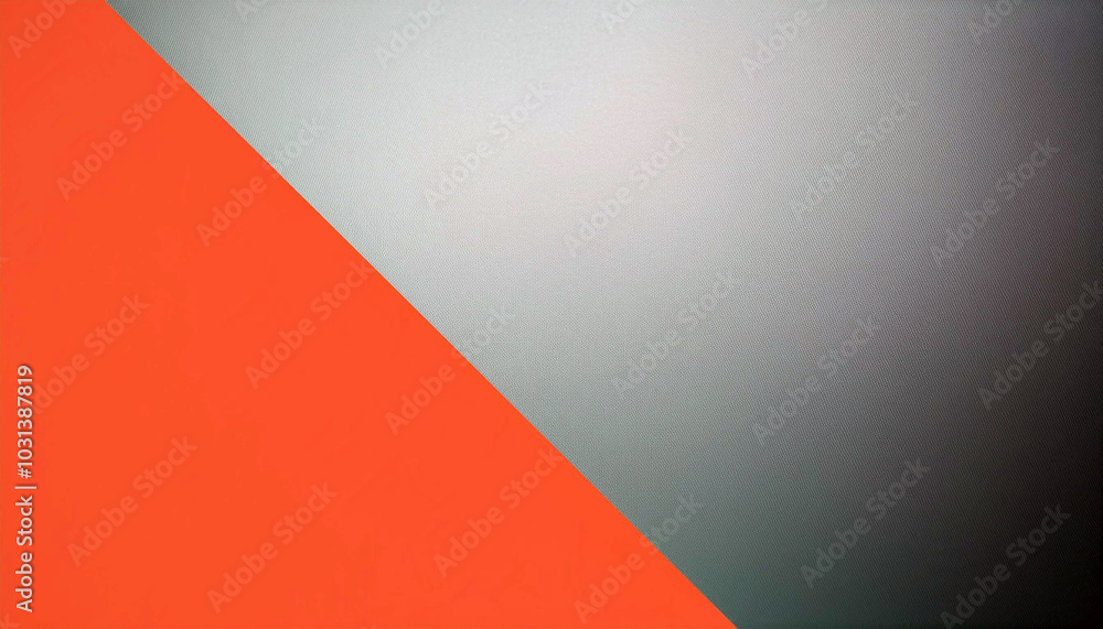 Vibrant orange meets sleek gray in a bold diagonal split. A striking contrast of textures and colors creates a captivating visual experience. Minimalist design. Vibrant orange meets sleek gray in a bold diagonal split. A striking contrast of textures and colors creates a captivating visual experience. Minimalist design.