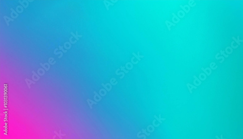 Vibrant Blue and Pink Gradient: A captivating blend of colors, smoothly transitioning from a bold pink to a serene turquoise. Ideal for backgrounds or design elements.