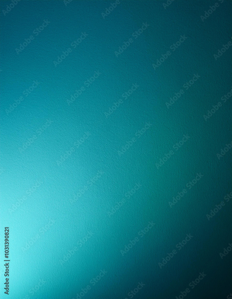 Paper texture, abstract background. The name of the color is greenish blue. Gradient with light coming from the bottom Paper texture, abstract background. The name of the color is greenish blue. Gradient with light coming from the bottom