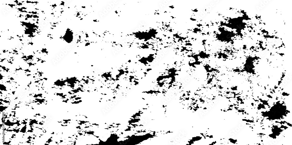 Obraz premium Set of Black and white grunge. Distress overlay texture. Distress illustration simply place over object