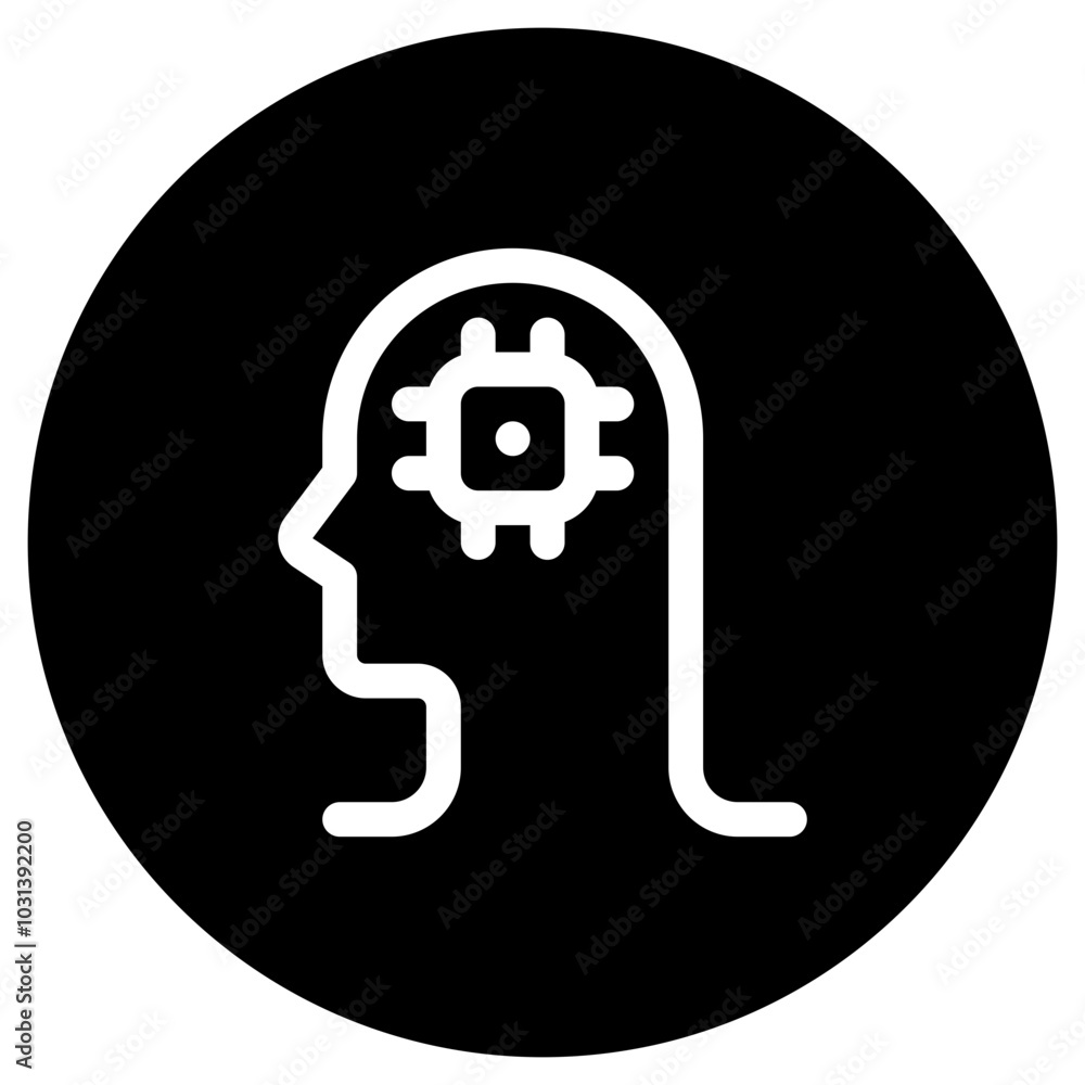 Editable artificial brain vector icon. AI technology, artificial intelligence, computer. Part of a big icon set family. Perfect for web and app interfaces, presentations, infographics, etc Editable artificial brain vector icon. AI technology, artificial intelligence, computer. Part of a big icon set family. Perfect for web and app interfaces, presentations, infographics, etc