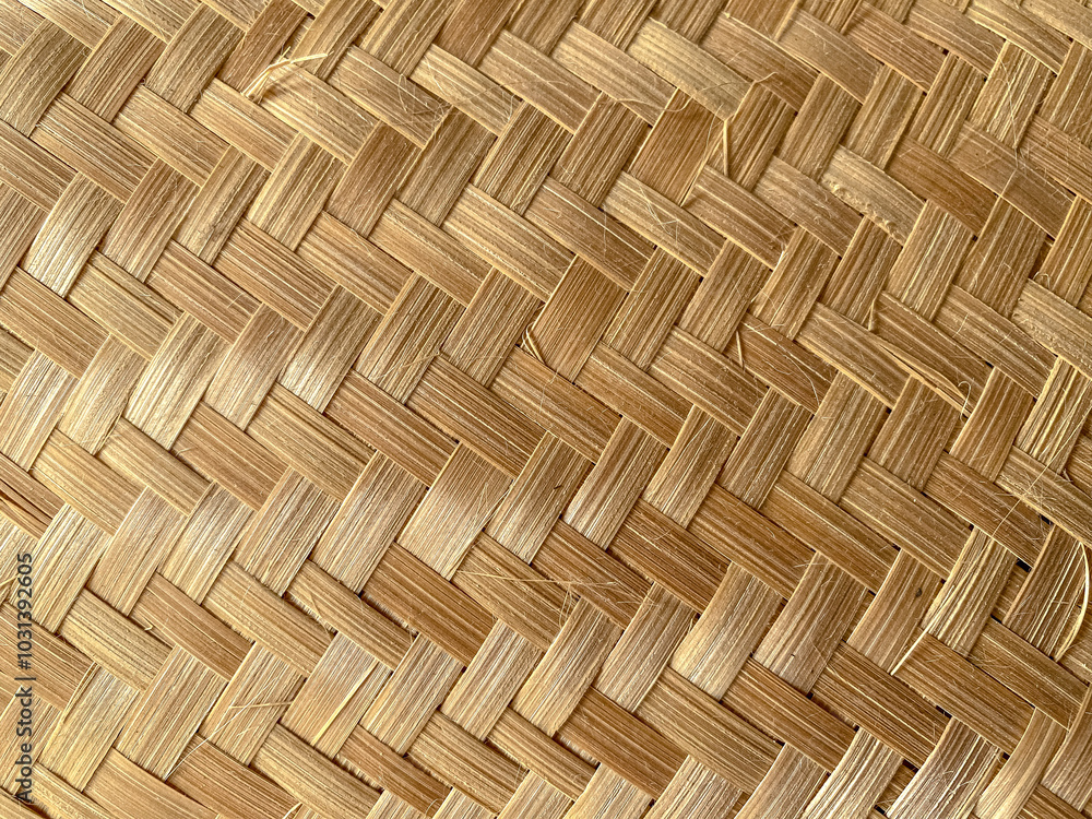 texture and background of woven bamboo texture and background of woven bamboo