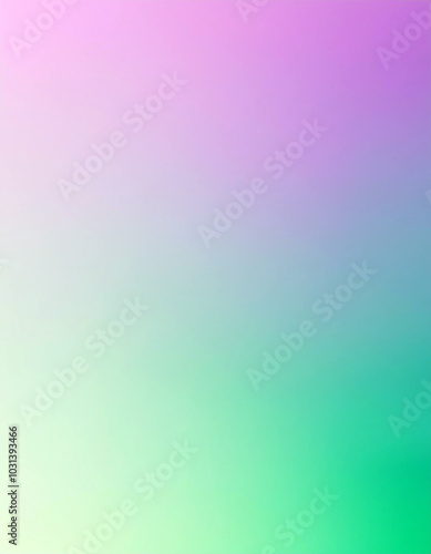 Serene Pastel Gradient: A soothing blend of purple, mint, and aqua hues creating a calming and peaceful atmosphere.