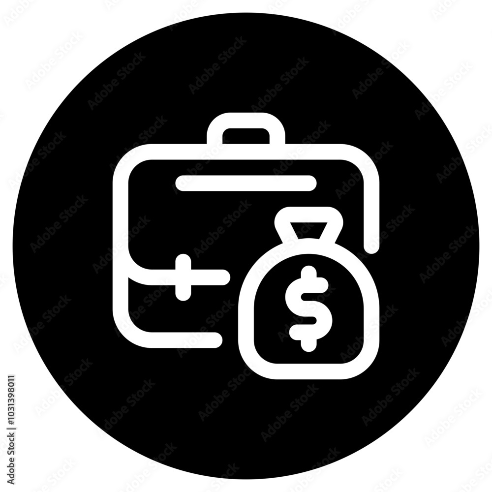 Editable salary, briefcase, profession, money, wage, paycheck evector icon. Business, work, job. Part of a big icon set family. Perfect for web and app interfaces, presentations, infographics, etc Editable salary, briefcase, profession, money, wage, paycheck evector icon. Business, work, job. Part of a big icon set family. Perfect for web and app interfaces, presentations, infographics, etc