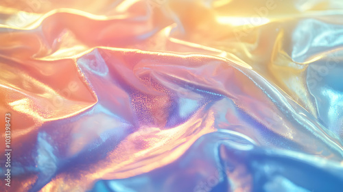Shimmering fabric with a co...