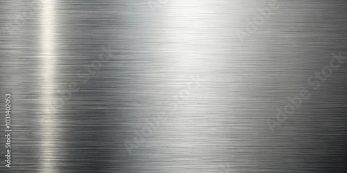 A Polished Metal Surface With Subtle Linear Streaks, Evoking a Sense of Modern Industrial Design