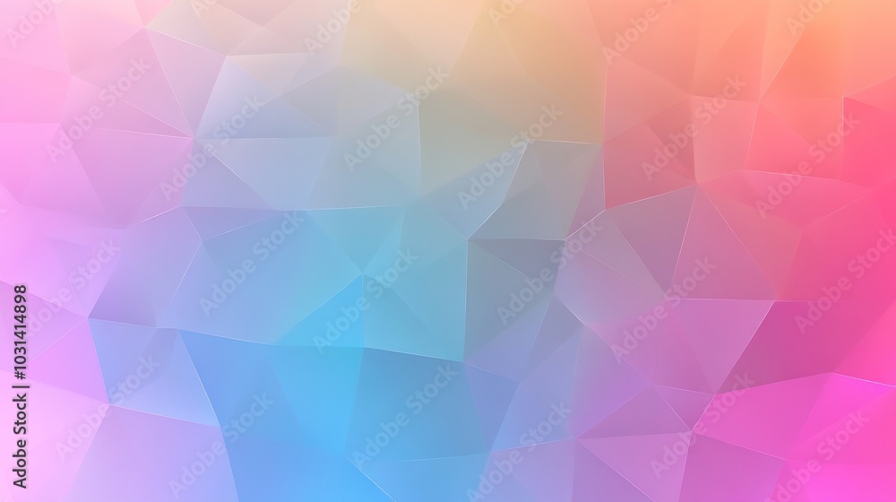 Abstract geometric gradient background in pastel colors. Abstract geometric gradient background in pastel colors.