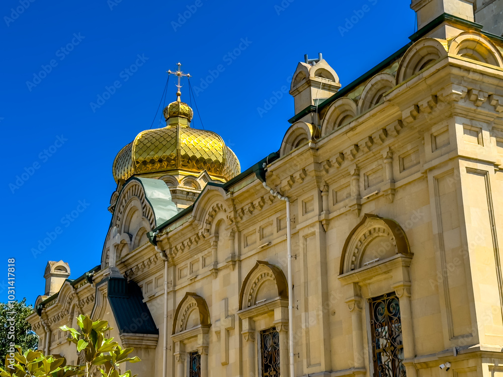 Obraz premium The Holy Myrrh Bearer Women Cathedral built in 1909 in Baku, capital of Azerbaijan.