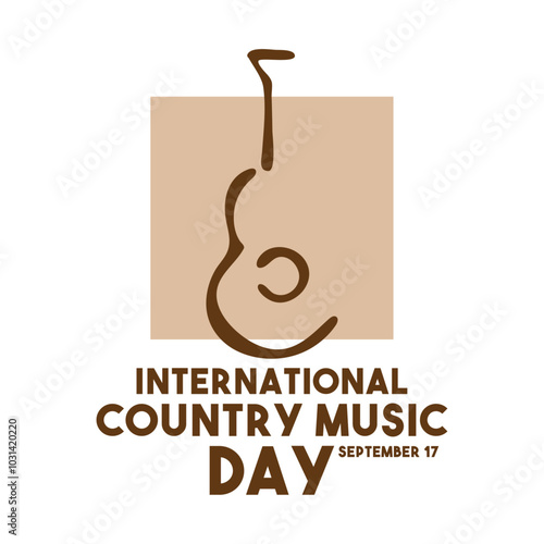 International Country Music Day. September 17.