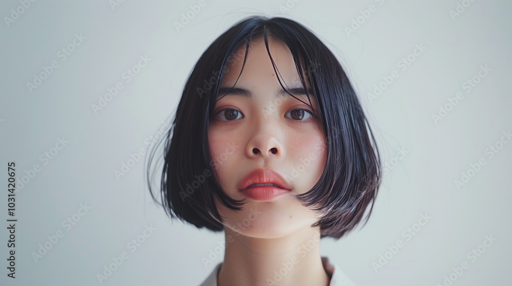 若いファッションモデルの女性 若いファッションモデルの女性