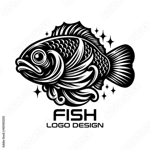 Fish Vector Logo Design
