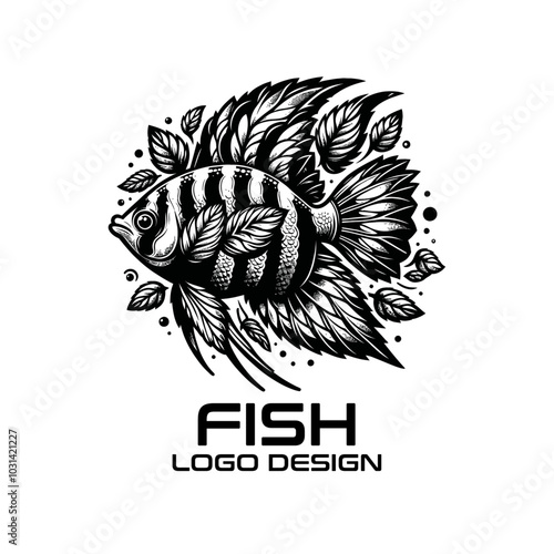 Fish Vector Logo Design