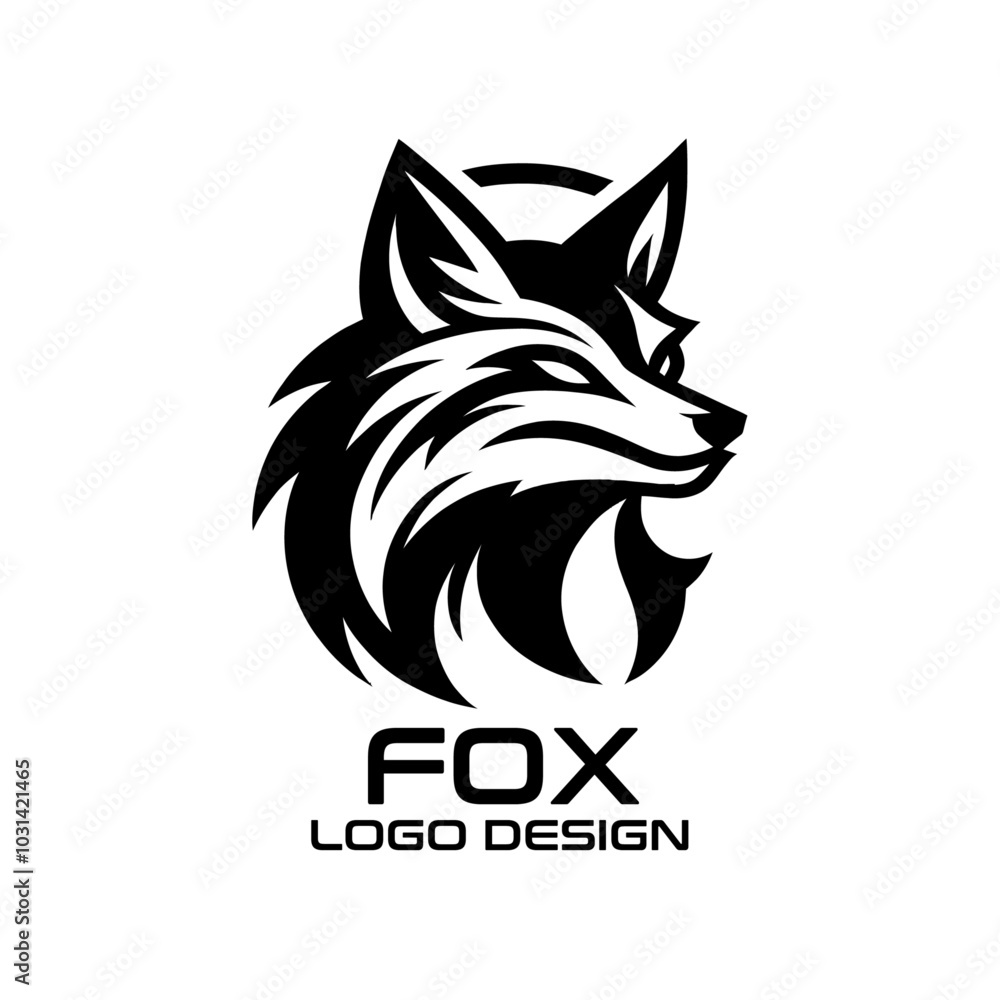 Obraz premium Fox Vector Logo Design