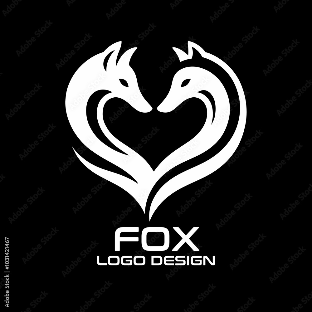 Fox Vector Logo Design Fox Vector Logo Design