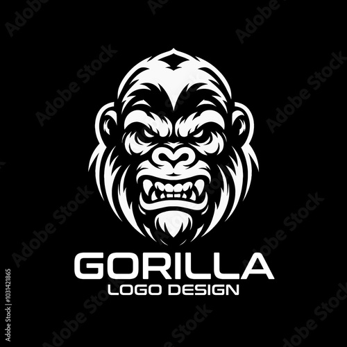 Gorilla Vector Logo Design