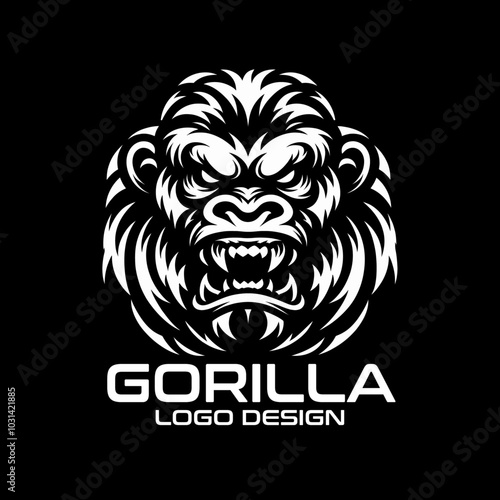 Gorilla Vector Logo Design