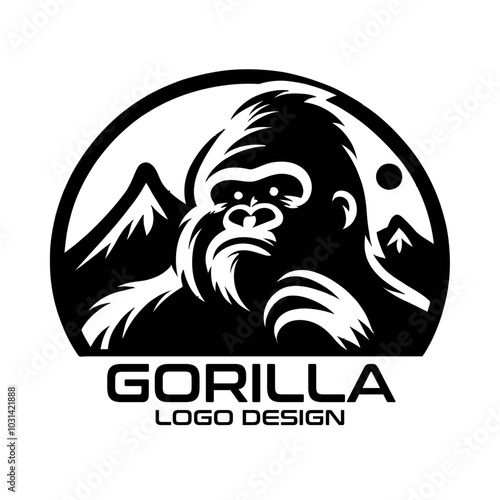 Gorilla Vector Logo Design