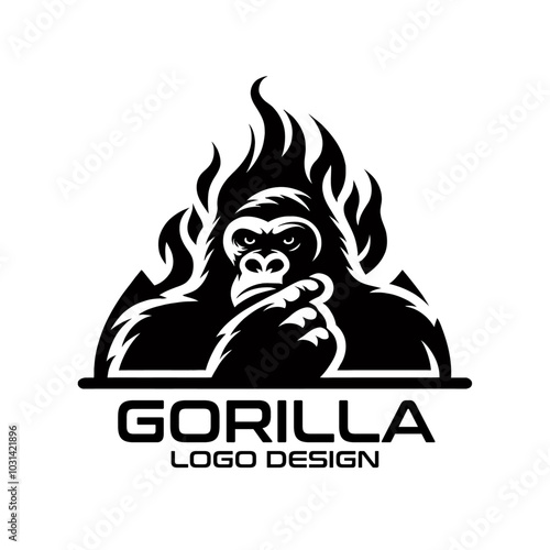 Gorilla Vector Logo Design