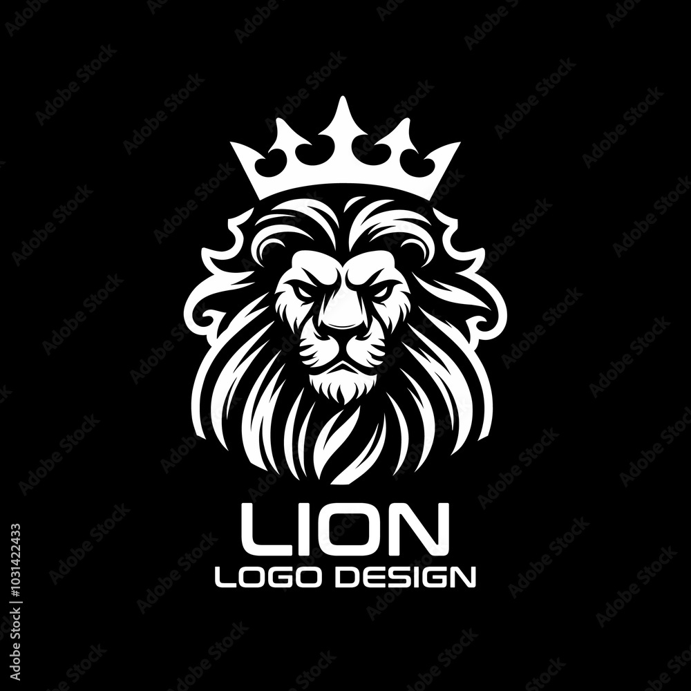 Lion Vector Logo Design Lion Vector Logo Design
