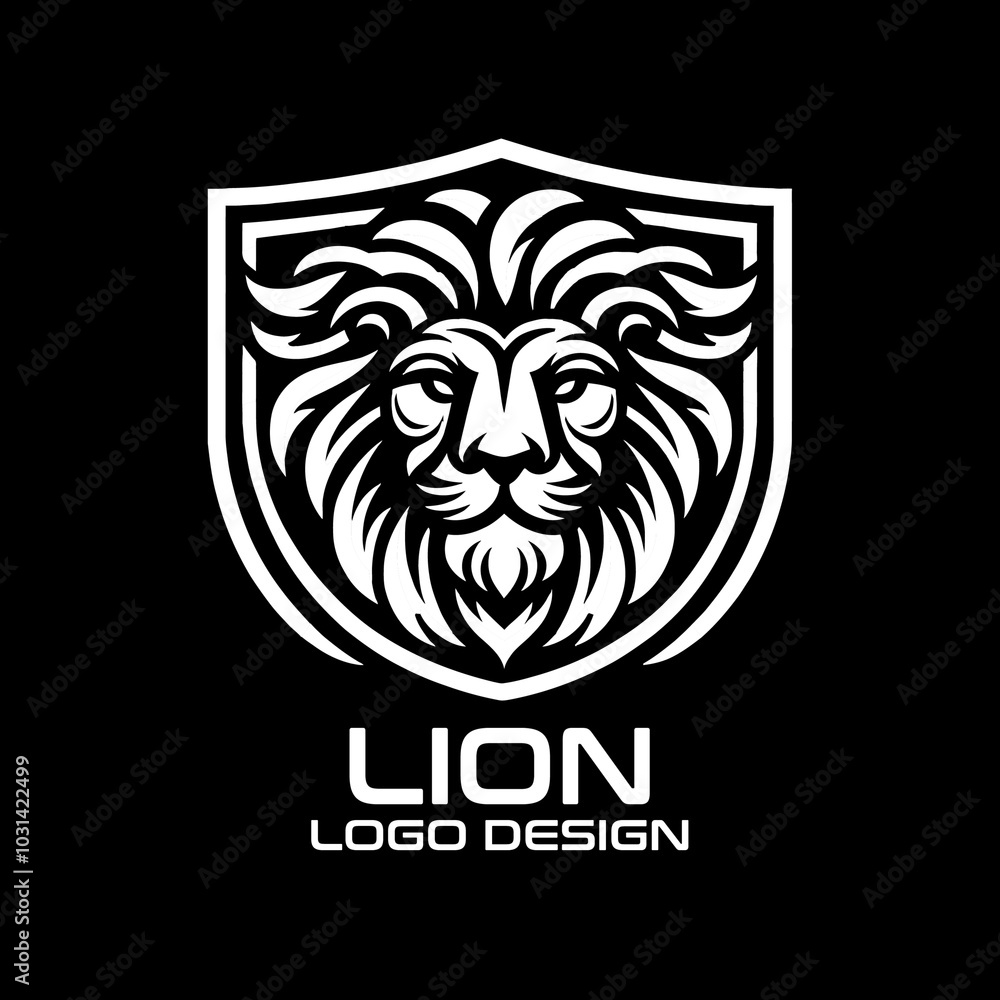 Lion Vector Logo Design Lion Vector Logo Design