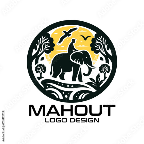 Mahout Vector Logo Design photo