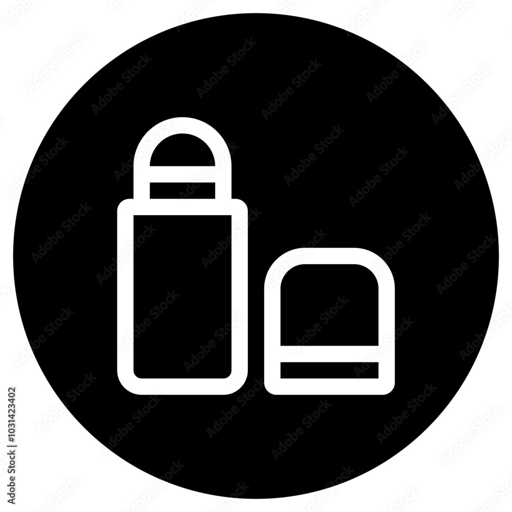 Editable lip balm vector icon. Cosmetics, makeup, skincare, beauty. Part of a big icon set family. Perfect for web and app interfaces, presentations, infographics, etc Editable lip balm vector icon. Cosmetics, makeup, skincare, beauty. Part of a big icon set family. Perfect for web and app interfaces, presentations, infographics, etc