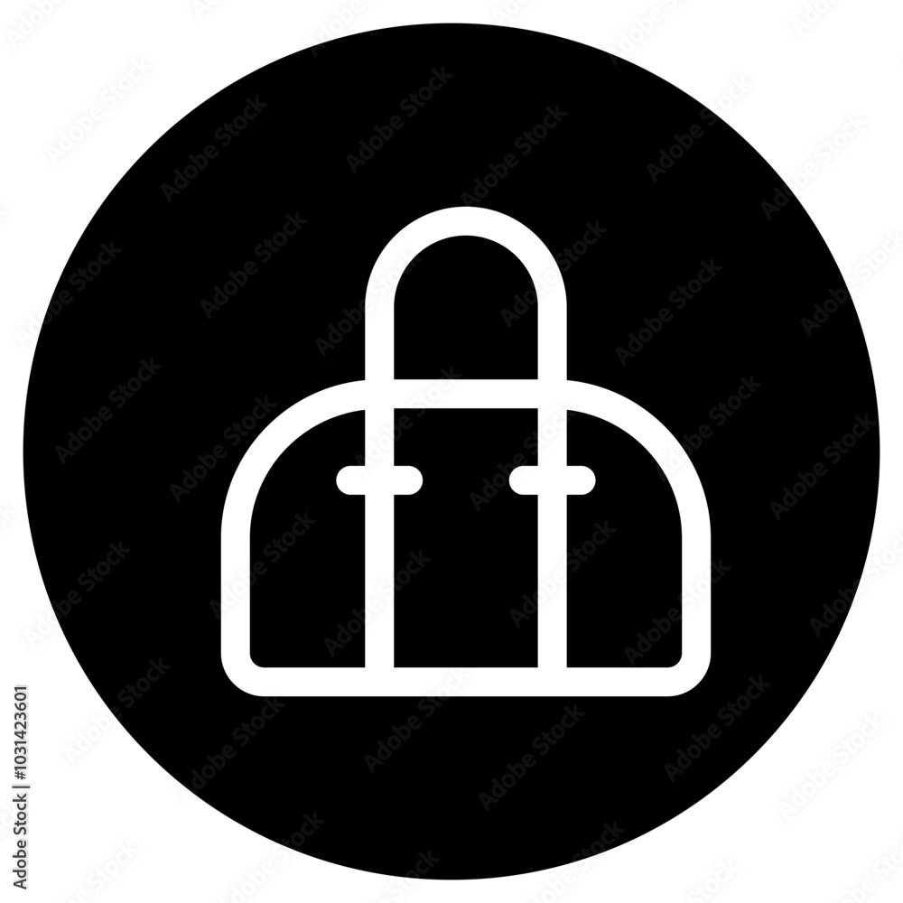 Editable duffel bag, gym bag, travel bag vector icon. Clothing, fashion, apparel. Part of a big icon set family. Perfect for web and app interfaces, presentations, infographics, etc Editable duffel bag, gym bag, travel bag vector icon. Clothing, fashion, apparel. Part of a big icon set family. Perfect for web and app interfaces, presentations, infographics, etc