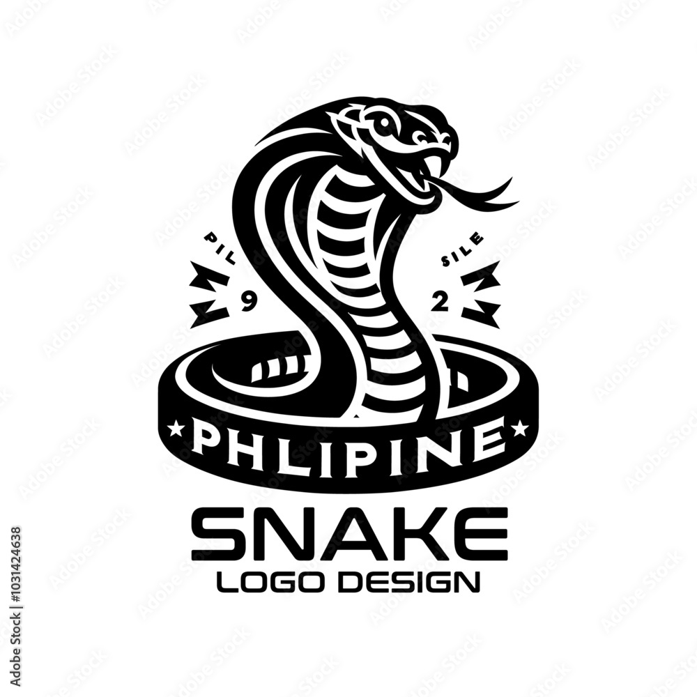 Snake Vector Logo Design Snake Vector Logo Design