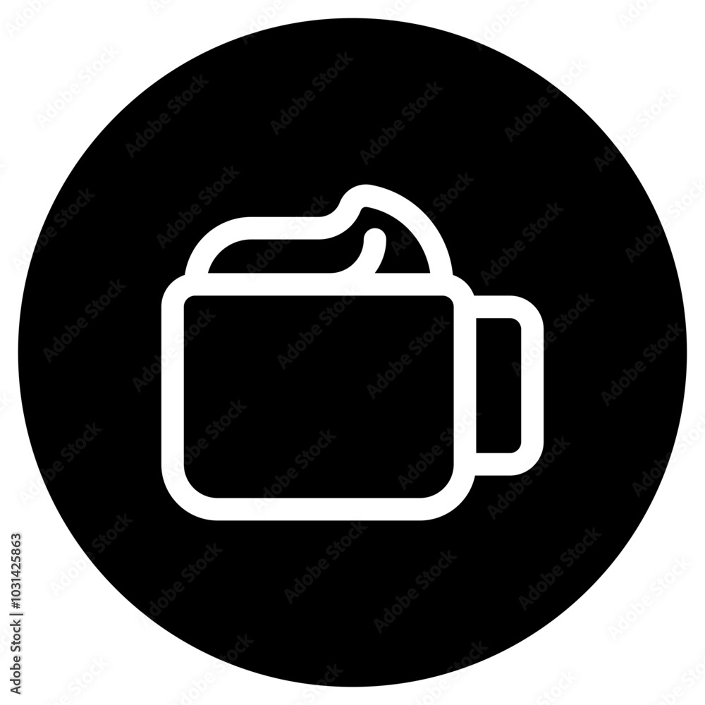 Editable cafe latte vector icon. Cafe, coffee shop, restaurant, drink, beverages. Part of a big icon set family. Perfect for web and app interfaces, presentations, infographics, etc Editable cafe latte vector icon. Cafe, coffee shop, restaurant, drink, beverages. Part of a big icon set family. Perfect for web and app interfaces, presentations, infographics, etc