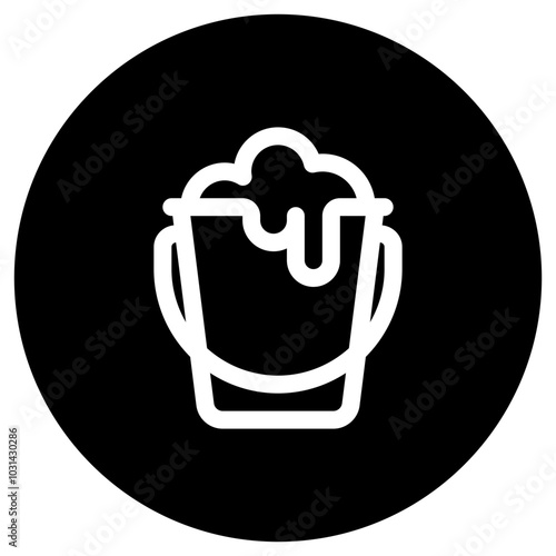 Editable water bucket vector icon. Part of a big icon set family. Perfect for web and app interfaces, presentations, infographics, etc