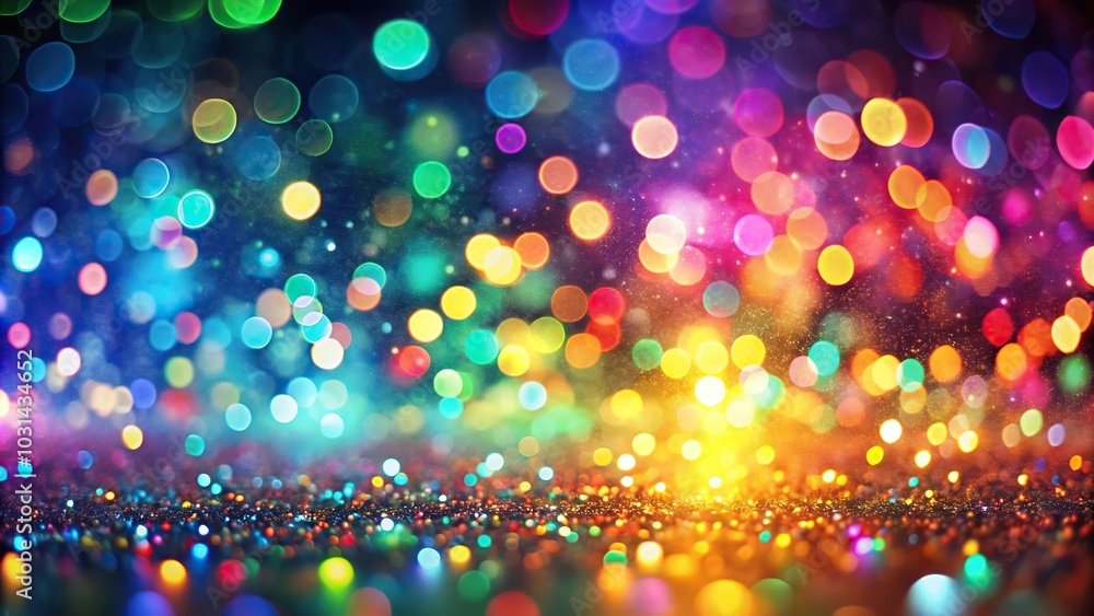 Abstract background with colorful bokeh lights Abstract background with colorful bokeh lights