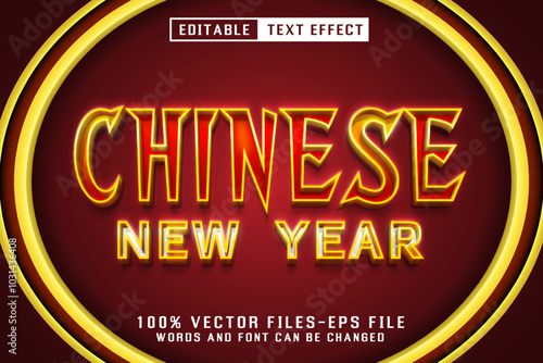 Chinese New Year Luxury Text - Editable Text Effect