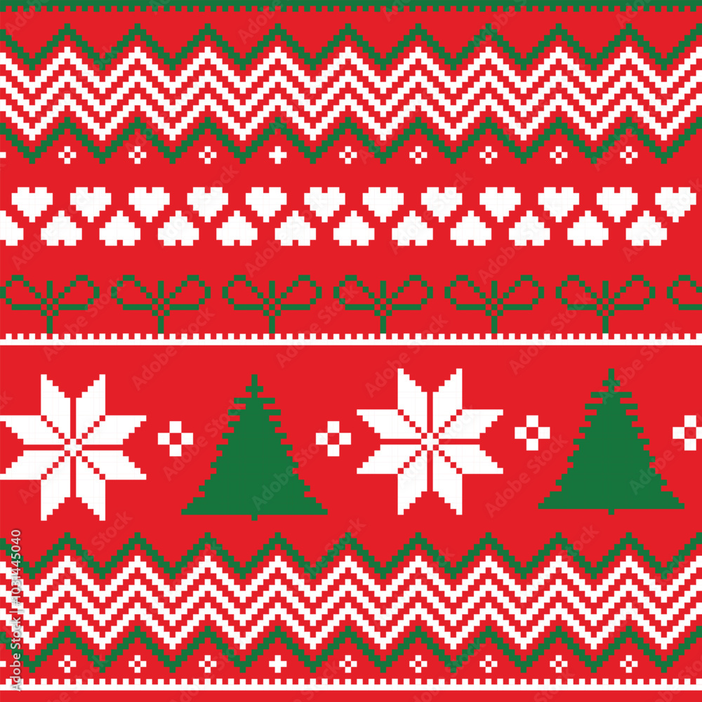 christmas seamless pattern with snowflakes christmas seamless pattern with snowflakes