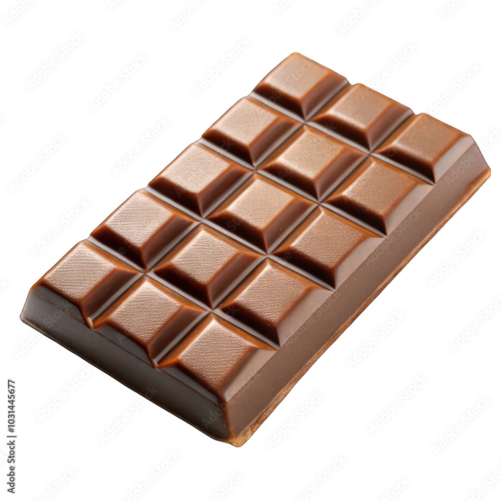 Chocolate bar isolated on transparent background Chocolate bar isolated on transparent background