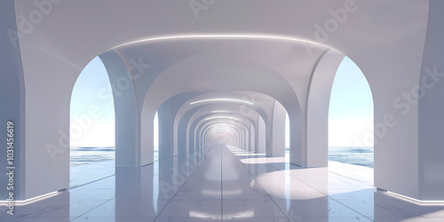 arches in the city