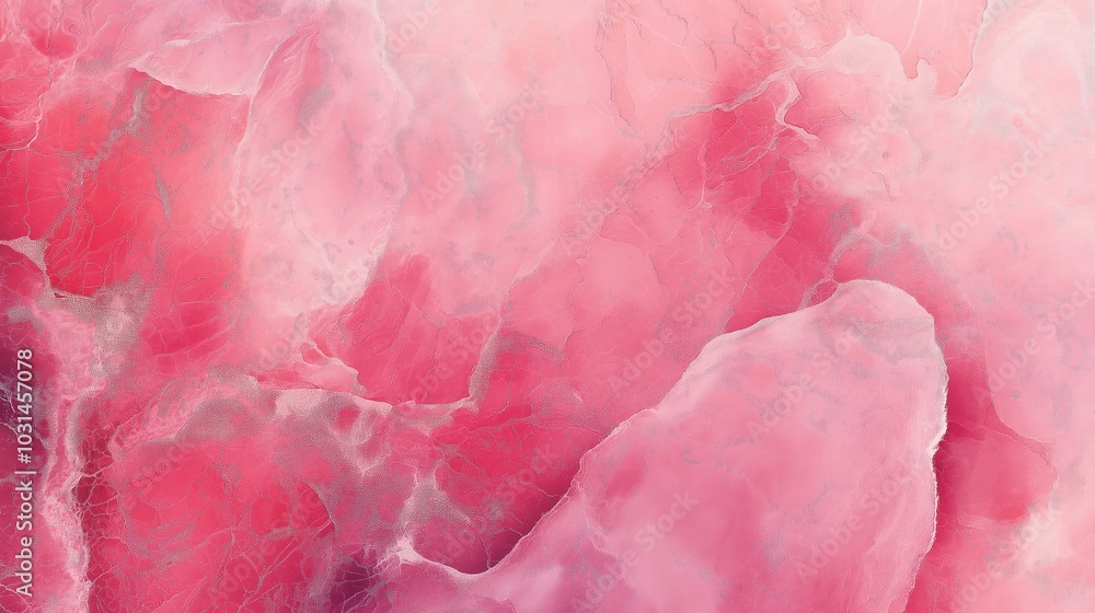 Fototapeta premium Natural pink marble texture background.Generated by AI.