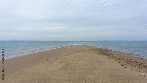 Cih Lake Sandbar Seascape