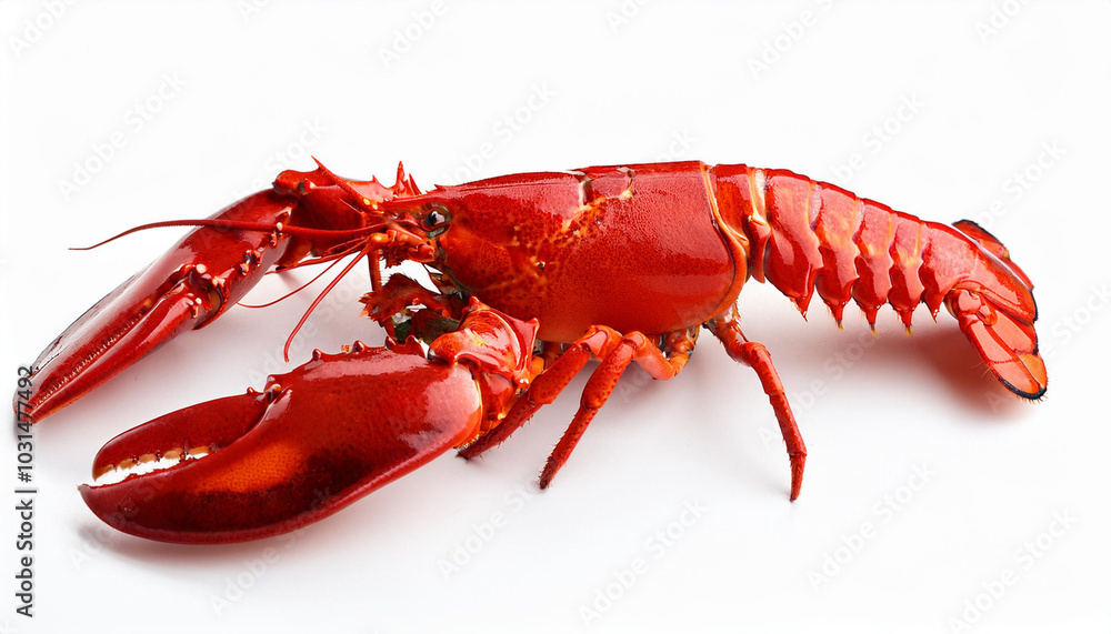 Lobster isolated on white background Lobster isolated on white background