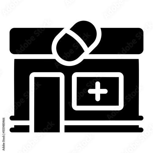 pharmacy Solid icon