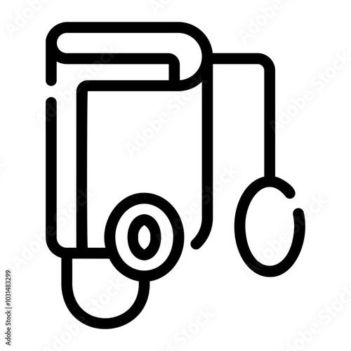 tonometer Line Icon