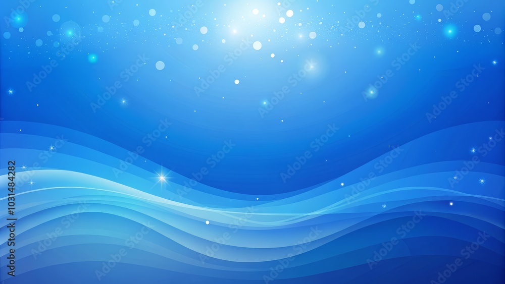 Tranquil cobalt surface design. Tranquil cobalt surface design.