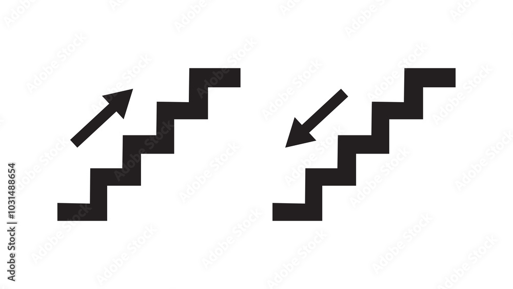 stairs symbol stairs symbol