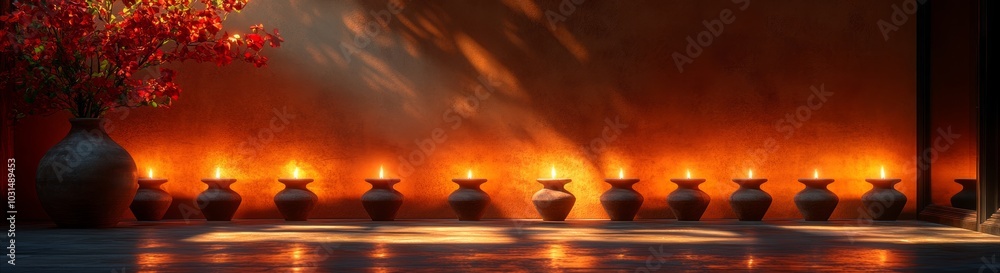 Flickering Lights: The Perfect Ambiance for Relaxation and Serenity in a Cozy Space. Flickering Lights: The Perfect Ambiance for Relaxation and Serenity in a Cozy Space.