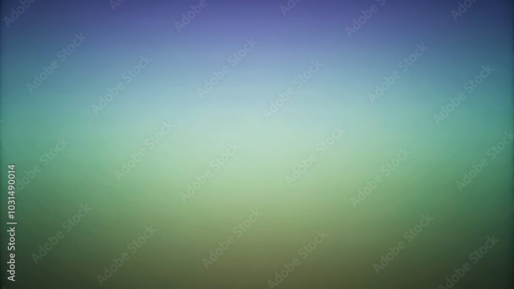 Obraz premium Soft gradient background in mint green hues.