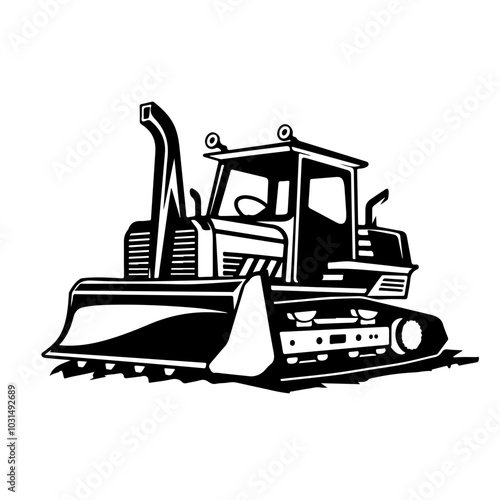 Bulldozer Front