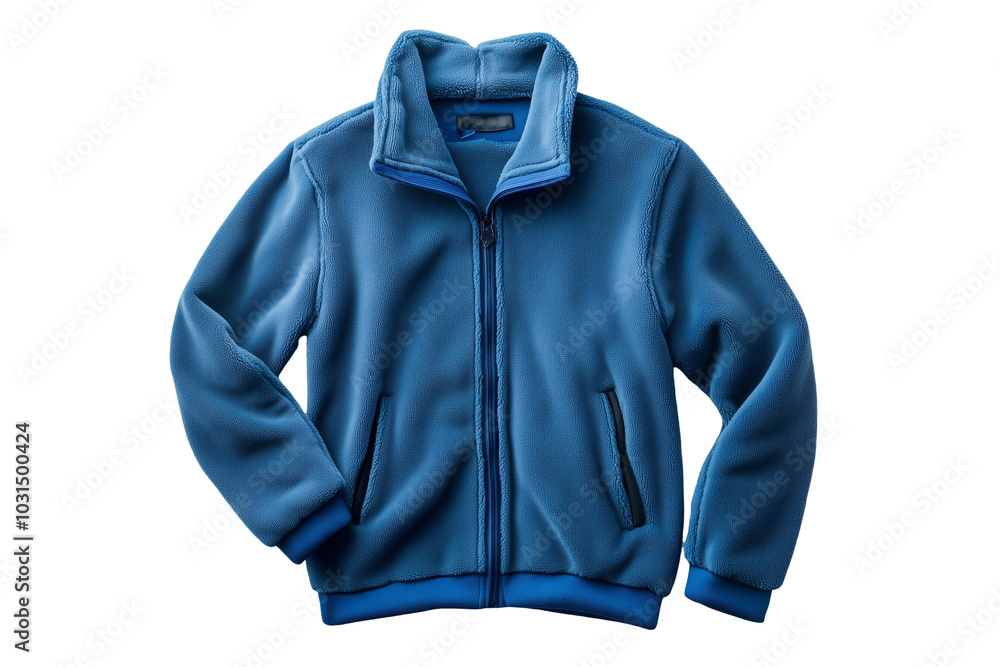 Fleece Jacket, isolated on transparent background Fleece Jacket, isolated on transparent background