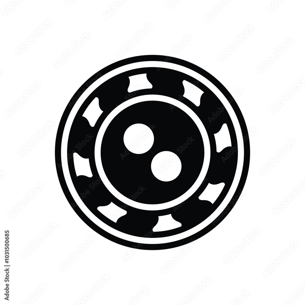 Black solid icon for button Black solid icon for button