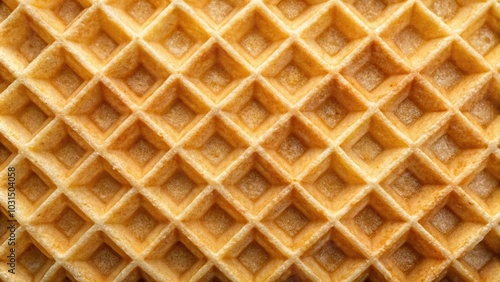 Minimalist crusty waffle texture background
